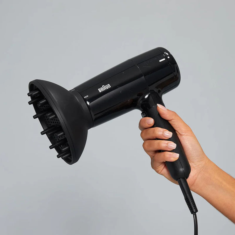 Braun, HD2.2 Hair Dryer Lightweight BRHD225SDE - Ion Black