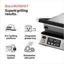Braun, MultiGrill 7 Contact Grill CG 7044 Stainless Steel