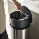 Joseph Joseph, Arc™ 30L Easy-push Stainless-steel Pedal Bin