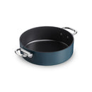 Joseph Joseph, Space Folding Handle Ceramic Non-stick 28cm Blue Shallow Casserole Pan & Lid