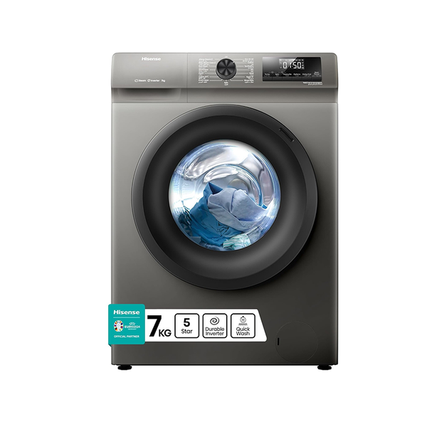 家電 Washing machine 7kg Hisense, Front Load Washing Machine 7 Kg Capacity