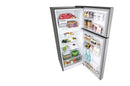 LG, Top freezer Refrigerator 423L Gross Capacity, Smart Inverter™ , Silver Color