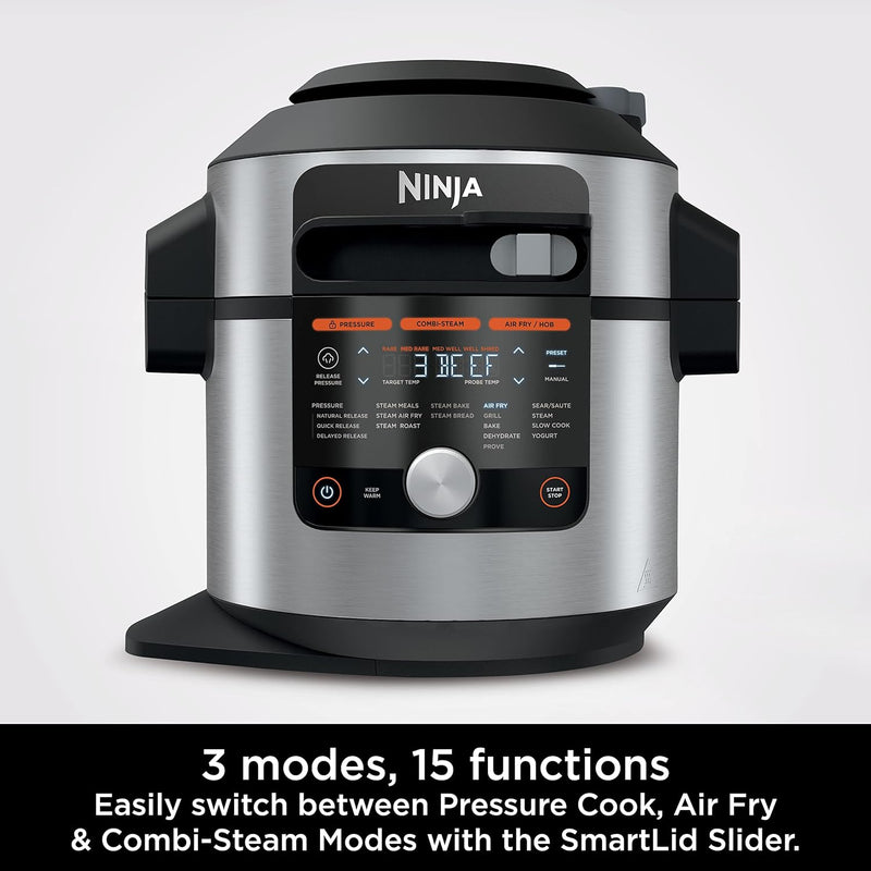 Ninja, Foodi MAX 15-in-1 SmartLid Multi-Cooker 7.5-Litre