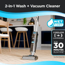 Black+Decker, Cordless Wet Dry Vacuum Cleaner and Mop, Vacuum Wash Duo, Self-Cleaning, Edge Cleaning Design