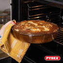 Pyrex, 913S606 Set of 2 Tarte Dish 813B + Cake Dish 828B