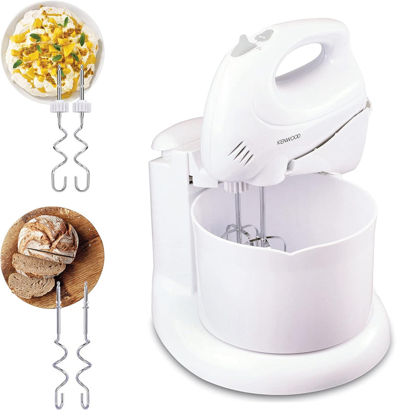 Kenwood, Hand Mixer With Bowl, 250 Watts, White