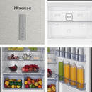 Hisense, Two Door Top-mount 635L Freezer Fridge