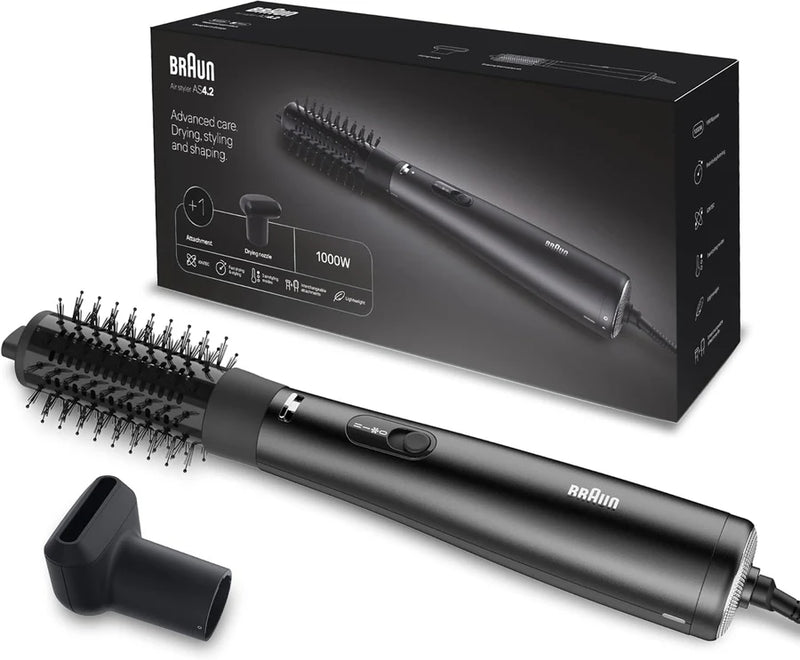 Braun, Airstyler AS4.2 Airbrush 1000W BRAS420SDE - Ionic Black