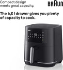 Braun, Multifry 5 Air Fryer Hf5030 6.0L 1700W 8 Auto Programs