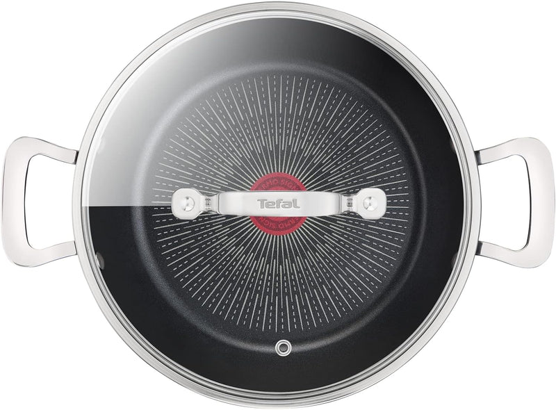 Tefal, Unlimited - Shallow Pan With Lid, 26 CM