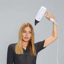 Braun HD2.1 hair dryer 2100 watts white lightweight design with easy cord storage
