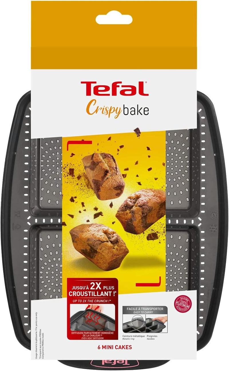 Tefal, J4172314 Crispy Bake – 6 Mini Cake