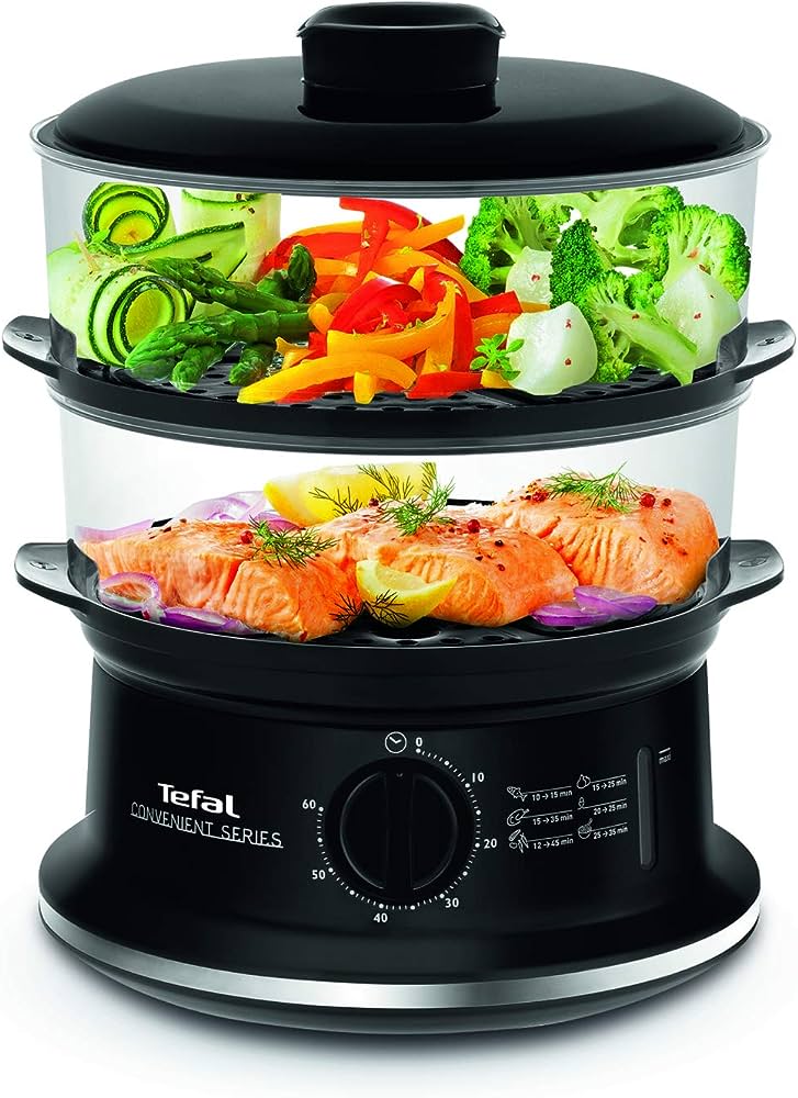 TEFAL 2 TIER MINI COMPACT STEAM COOKER VC139
