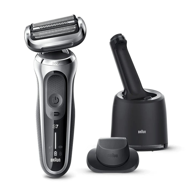 Braun, Series 7 71-S7200cc Wet & Dry Shaver with SmartCare Center