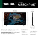 Toshiba, 65 Inches 4K Ultra HD Smart QLED Google TV