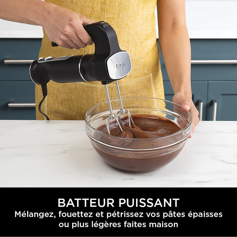 Ninja, Foodi 3-in-1 Hand Blender, Mixer & Chopper CI100EU