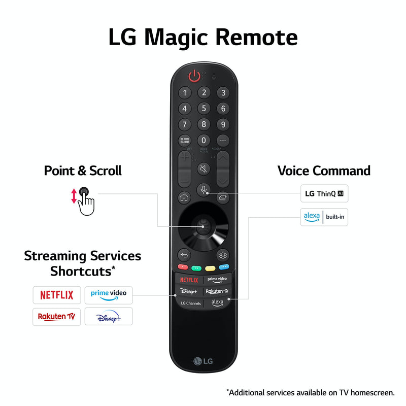 LG, UR80 75 inch 4K Smart UHD TV
