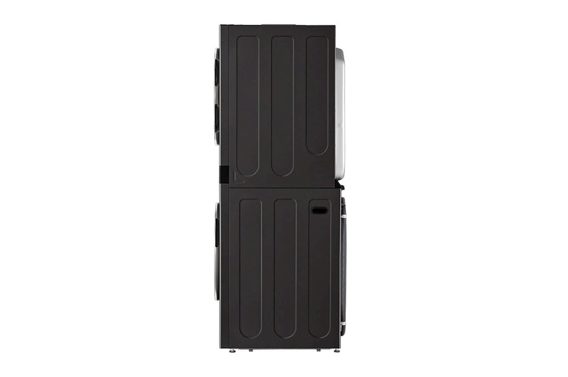 LG, Single Unit Front Load 21/16kg LG WashTower™ with Centre Control™, Black Steel color