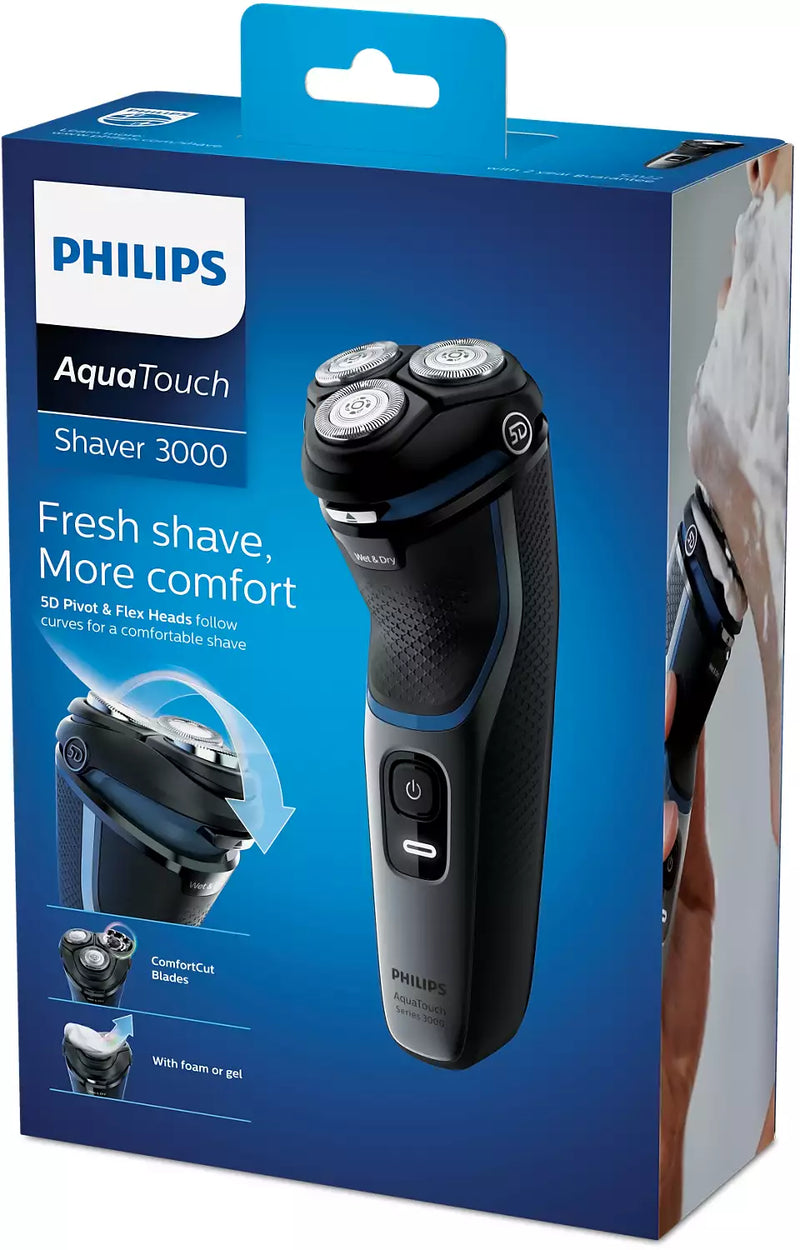 Philips, Shaver Series 3000 Wet or Dry Electric Shaver S3122