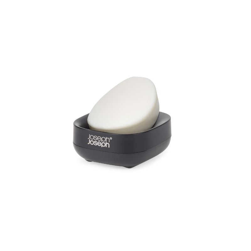 Joseph Joseph, Slim™ Compact Matt Black Soap Dish