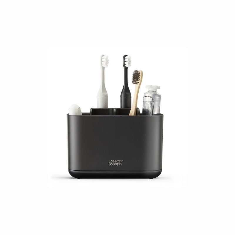 Joseph Joseph, EasyStore™ Large Matt Black Toothbrush Holder