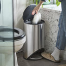 Joseph Joseph, Arc™ 10L Easy-push Stainless-steel Pedal Bin
