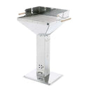 Landmann, 806 Grill Ched Square Stainless Steel Pedestal BBQ
