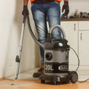 Black+Decker, 2000W 20L Dry Vacuum Cleaner Barrel BV2000-B5