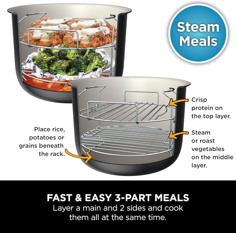 Ninja, Foodi MAX 15-in-1 SmartLid Multi-Cooker with Smart Cook System 7.5L