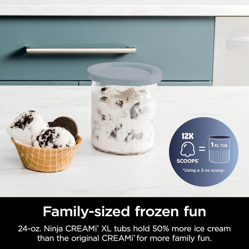 Ninja, CREAMi XL Deluxe 10-in-1 Ice Cream and Frozen Treat Maker
