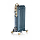 Ariete, Vintage Oil Radiator with 7 Heating Elements, Blue