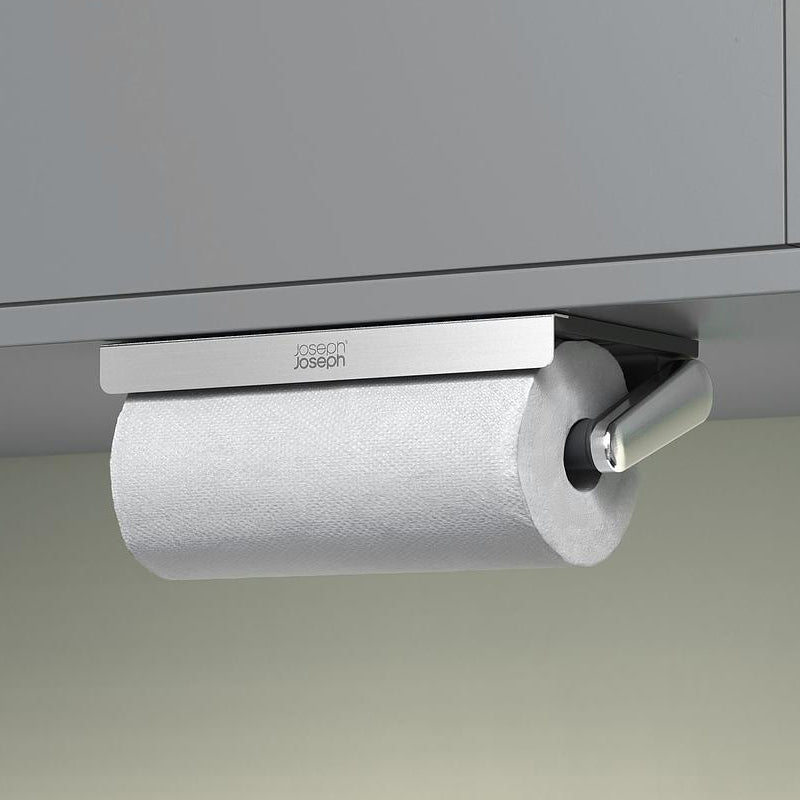 Joseph Joseph, RollGrip Under-Shelf Stainless-Steel Kitchen Roll Holder