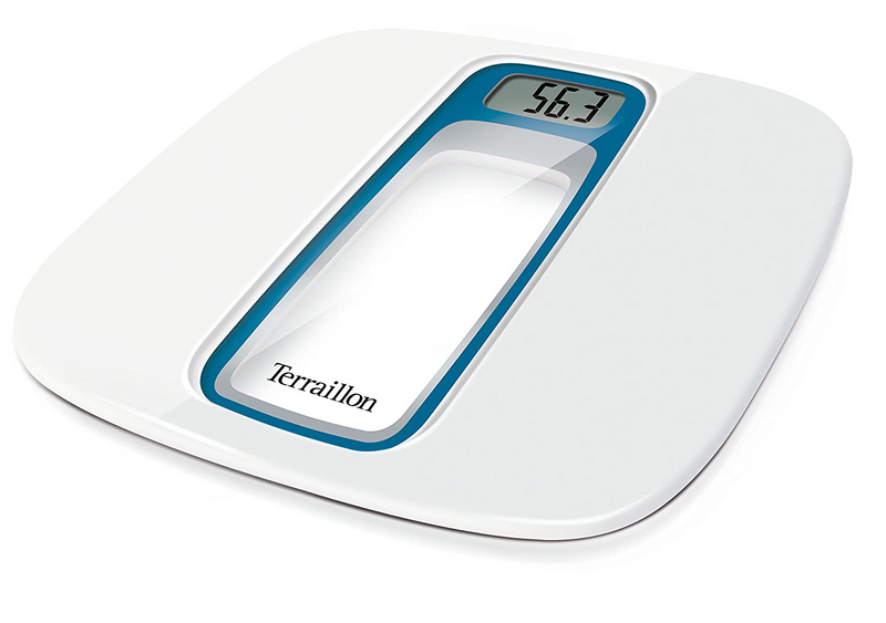 Terraillon, Electronic bathroom scale Window Blue Silver