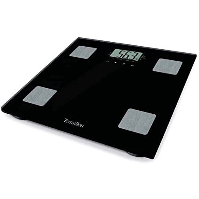 Terraillon, 14464 Fitness Black Bathroom Scale