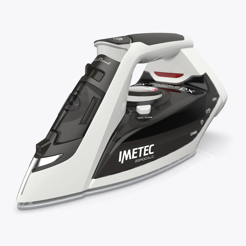 Imetec, Steam Iron, 2X Zero Calc Tech. 2200W, 130G, Glide Ceramic Soleplate