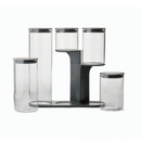 Joseph Joseph, Podium 100 5 PCS Glass Storage Jar Set W/Stand