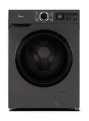 Midea, 8KG Front Load Inverter Washing Machine 1400RPM Steam HealthGuard Turbo Wash