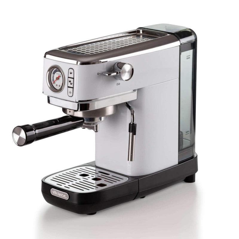 Ariete, 1381/14 Moderna Metal Espresso Maker , 15 Bar, 1300W, White