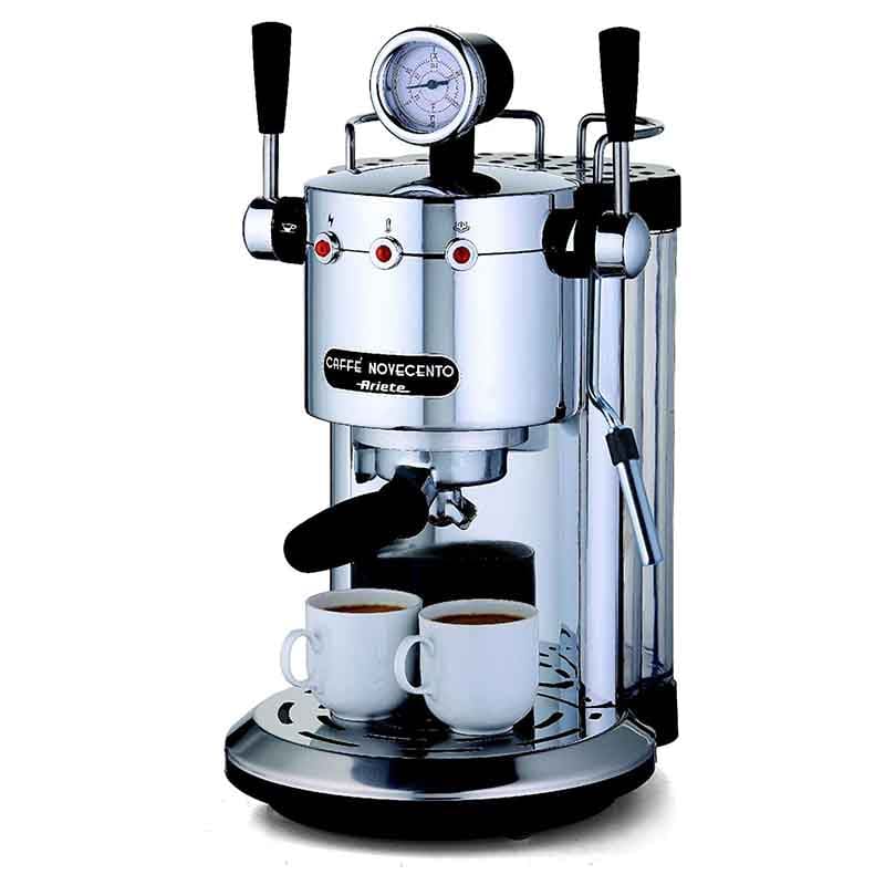 Ariete, 1387 Cafe Novecento Vintage Style Pump Coffee Machine