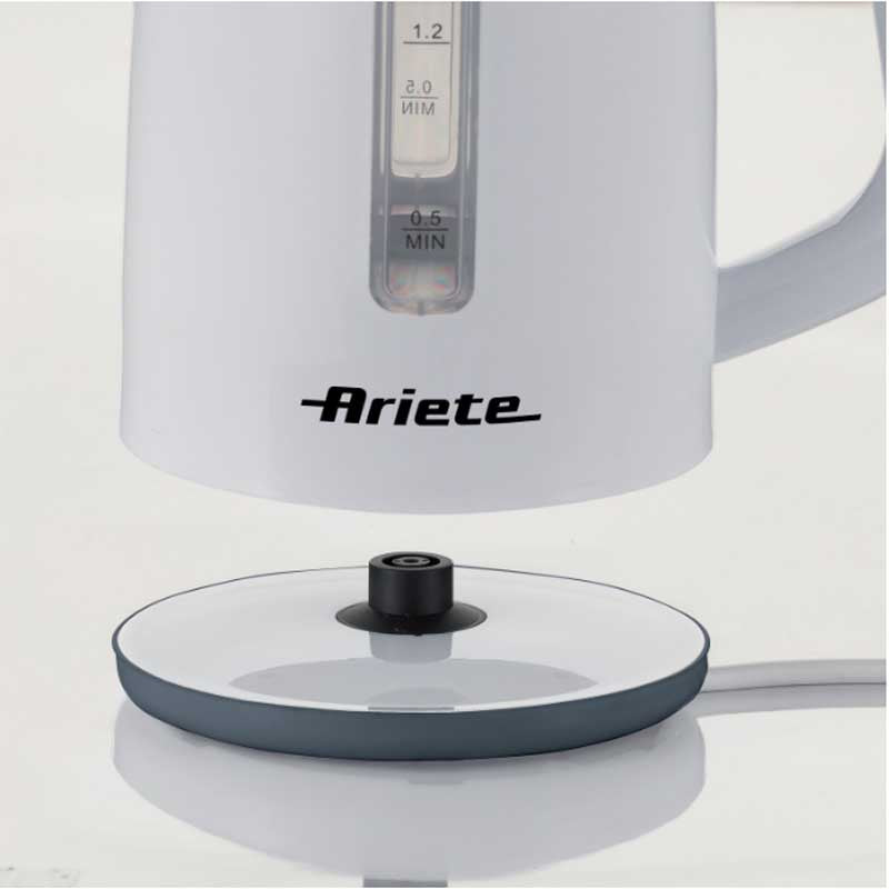 Ariete, 2875 Cordless Kettle White 2200W 1.7L