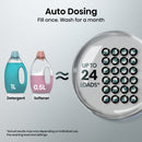 Hisense, 5S Series WF5S1245BB Wifi Enabled 12kg Washing Machine