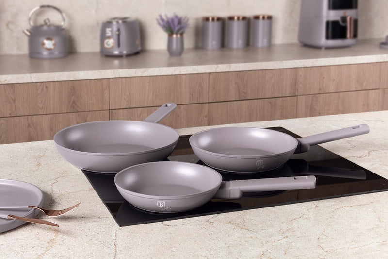 Berlinger Haus, 3 pcs Frypan Set Taupe