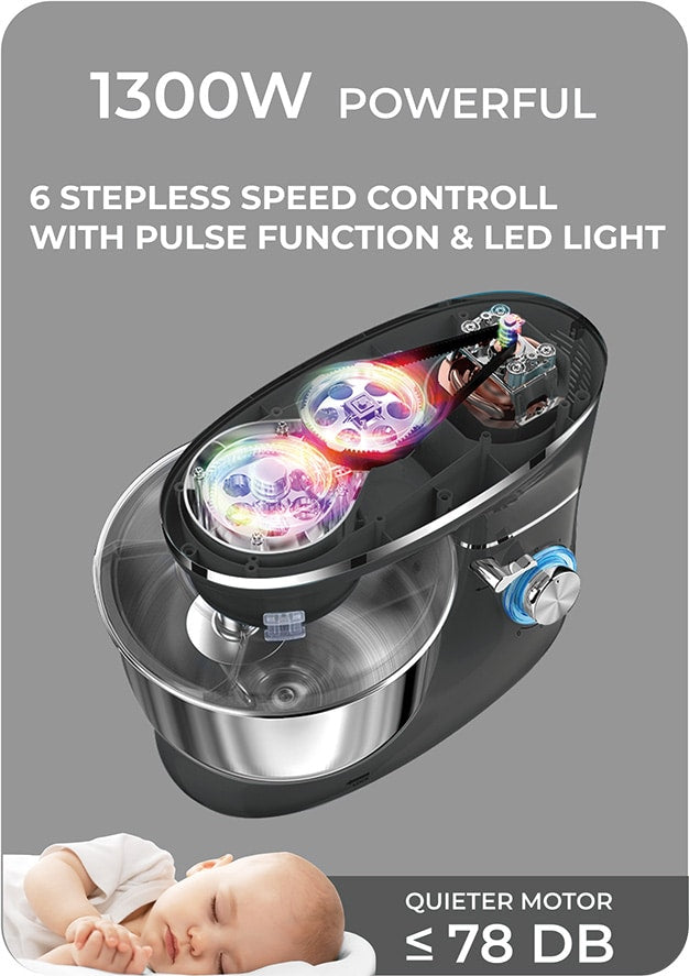 Berlinger Haus, Planetary Mixer BH9511 Anthracite