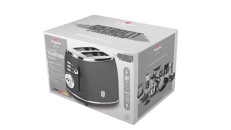 Berlinger Haus, Sleek Matt Anthracite Toaster BH 9643