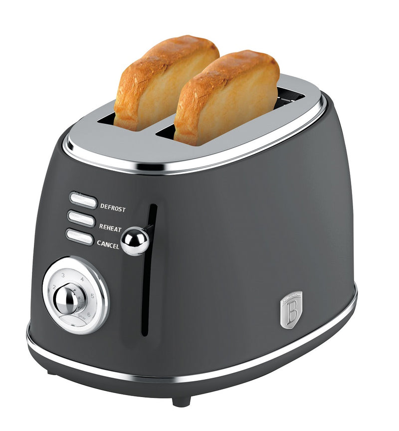 Berlinger Haus, Sleek Matt Anthracite Toaster BH 9643