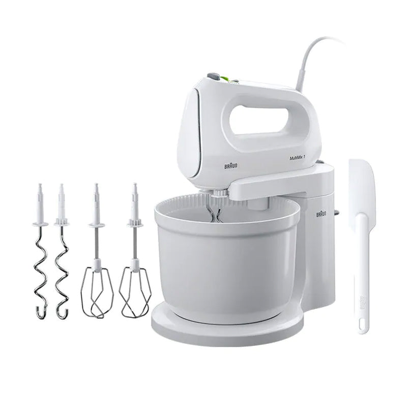 Braun, 2 in 1 Hand and Stand Mixer - Hm101Ai-Hm1070Wh Hm Int