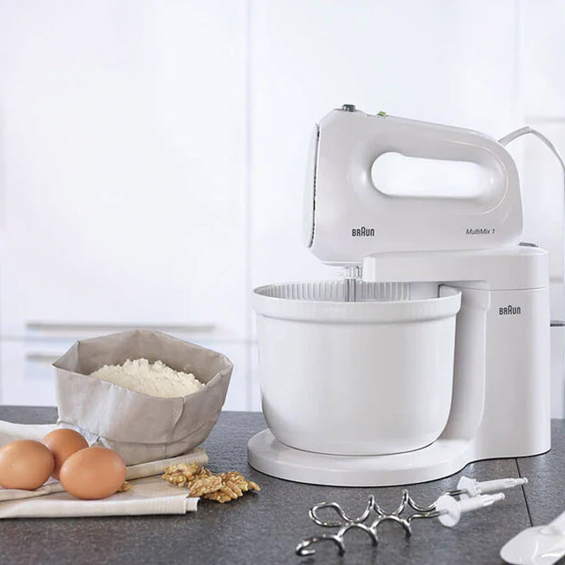 Braun, 2 in 1 Hand and Stand Mixer - Hm101Ai-Hm1070Wh Hm Int