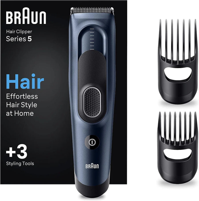 Braun, Hair Clipper, Series 5, 17 Length Settings, HC535