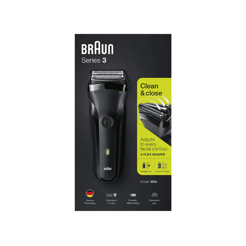 Braun, Series 3 Shaver, 300 Black