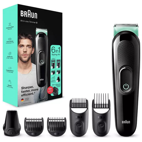 Braun, 6in1 Beard Trimmer And Hair Clipper